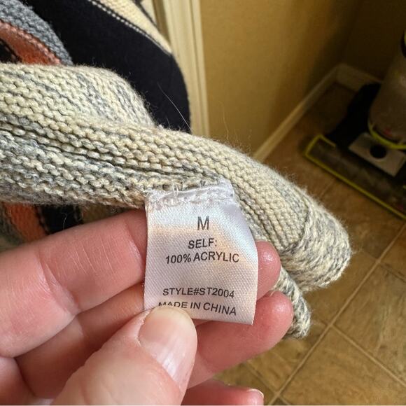 Sophie‎ Rue women’s sweater poncho medium - Picture 4 of 7